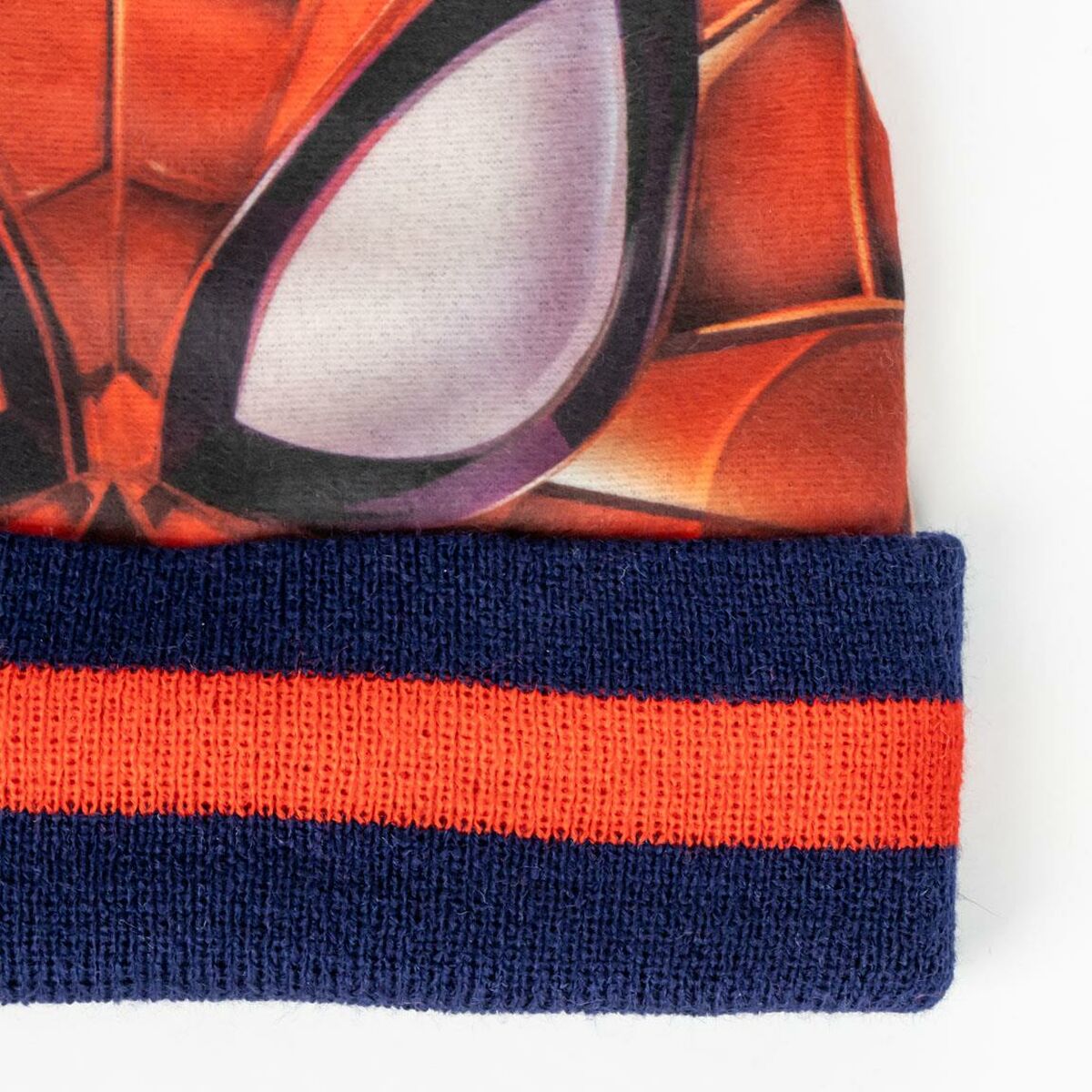 Čepice a rukavice Spider-Man Červený